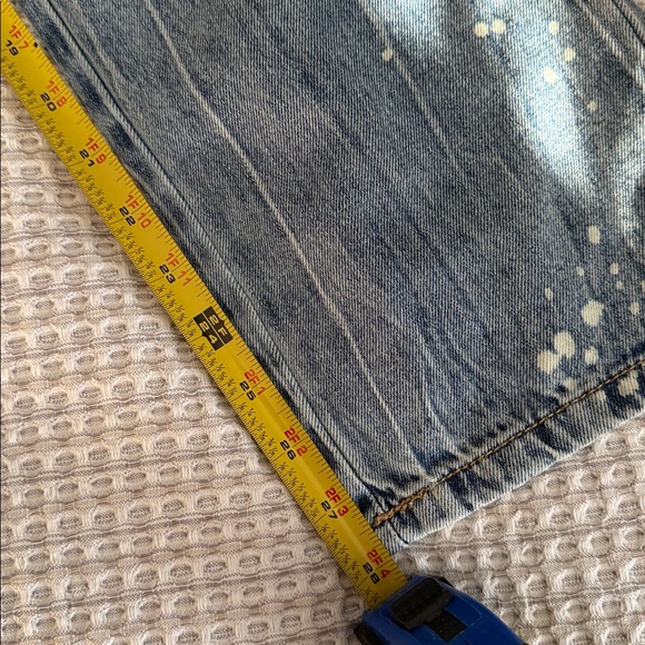 Easel Blue Boyfriend Jeans with Patchwork
Size Medium. New with tags. - Picture 9 of 10